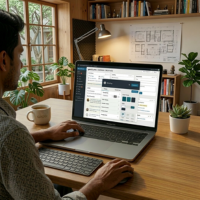 WordPress website development using dashboard and customization tools